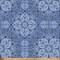 Bandana Handkerchief Blue Anti-Pill Premium Fleece Fabric By The Yard